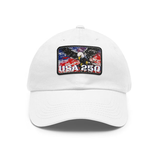 Patriotic USA 250 Eagle Dad Hat