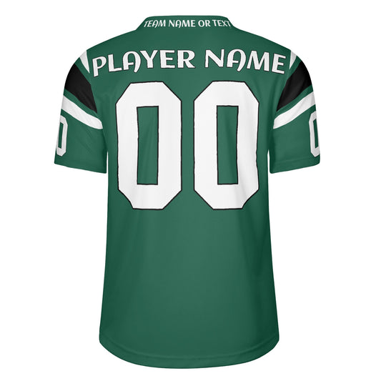 New York City Pride Green/White Jersey - Personalized Name & Number - Quick-Dry Comfort