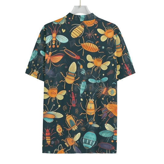 You BUG ME All-over Print Men's MTB Jersey With Black Zipper