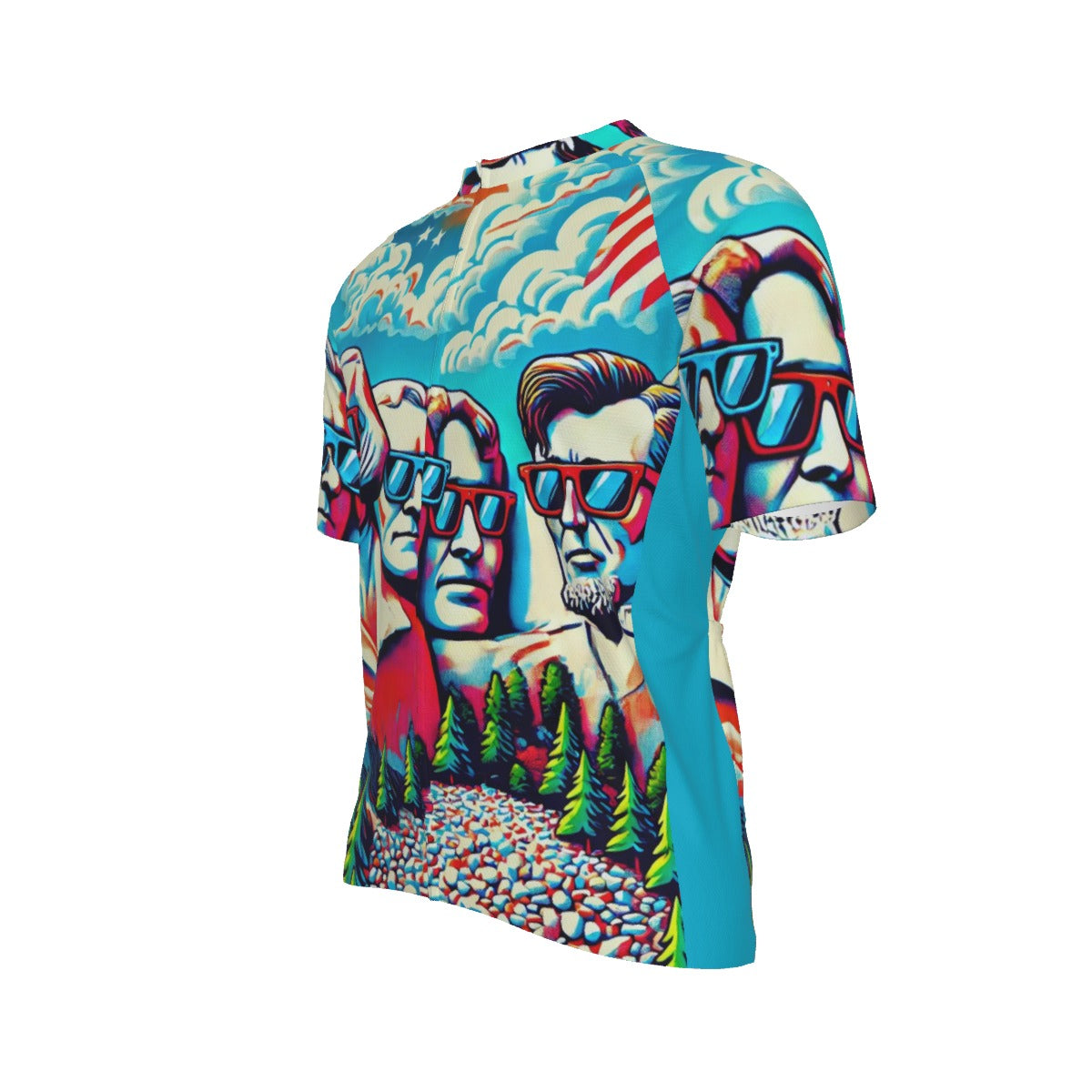 Mount BECOOL All-Over Print Raglan Men's Cycling Jersey