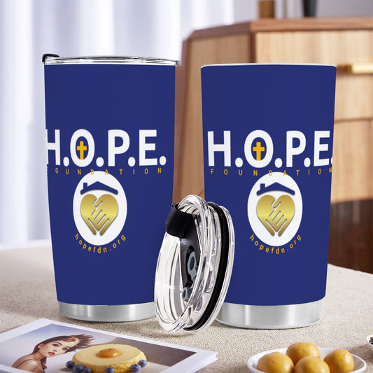 HOPE All Blue 20OZ Tumbler With Sliding Lid For The USA