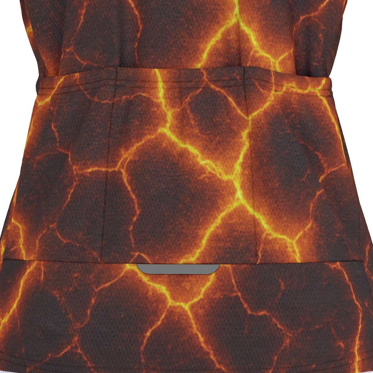 HOT LAVA All-Over Print Raglan Men's Cycling Jersey