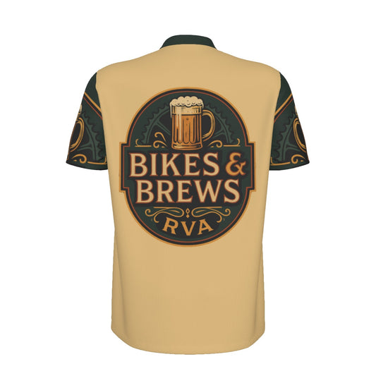 Beers & Brews RVA All-over Print Men's Billiard Cloth With Black Zipper