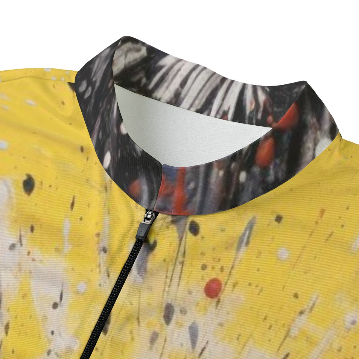 Dirt Eagle MTB Jersey All-over Print Men's With Black Zipper