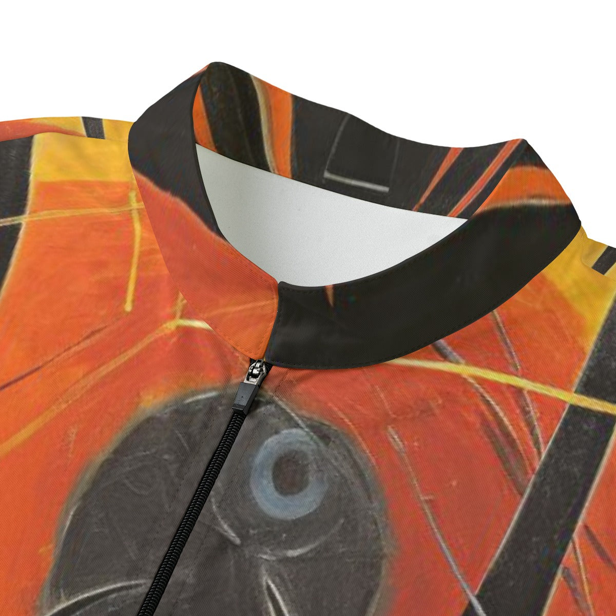 The Eyes of the Spider All-over Print Men's MTB Jersey With Black Zipper