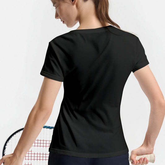 H.O.P.E. Foundation Women's Round-Neck Short-Sleeved T-Shirt For the USA|200GSM Cotton DTF