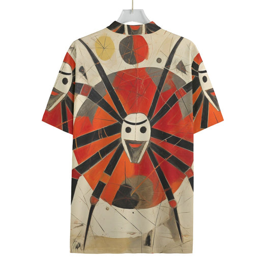 Smilin' Spider All-over Print Men's MTB Jersey With Black Zipper