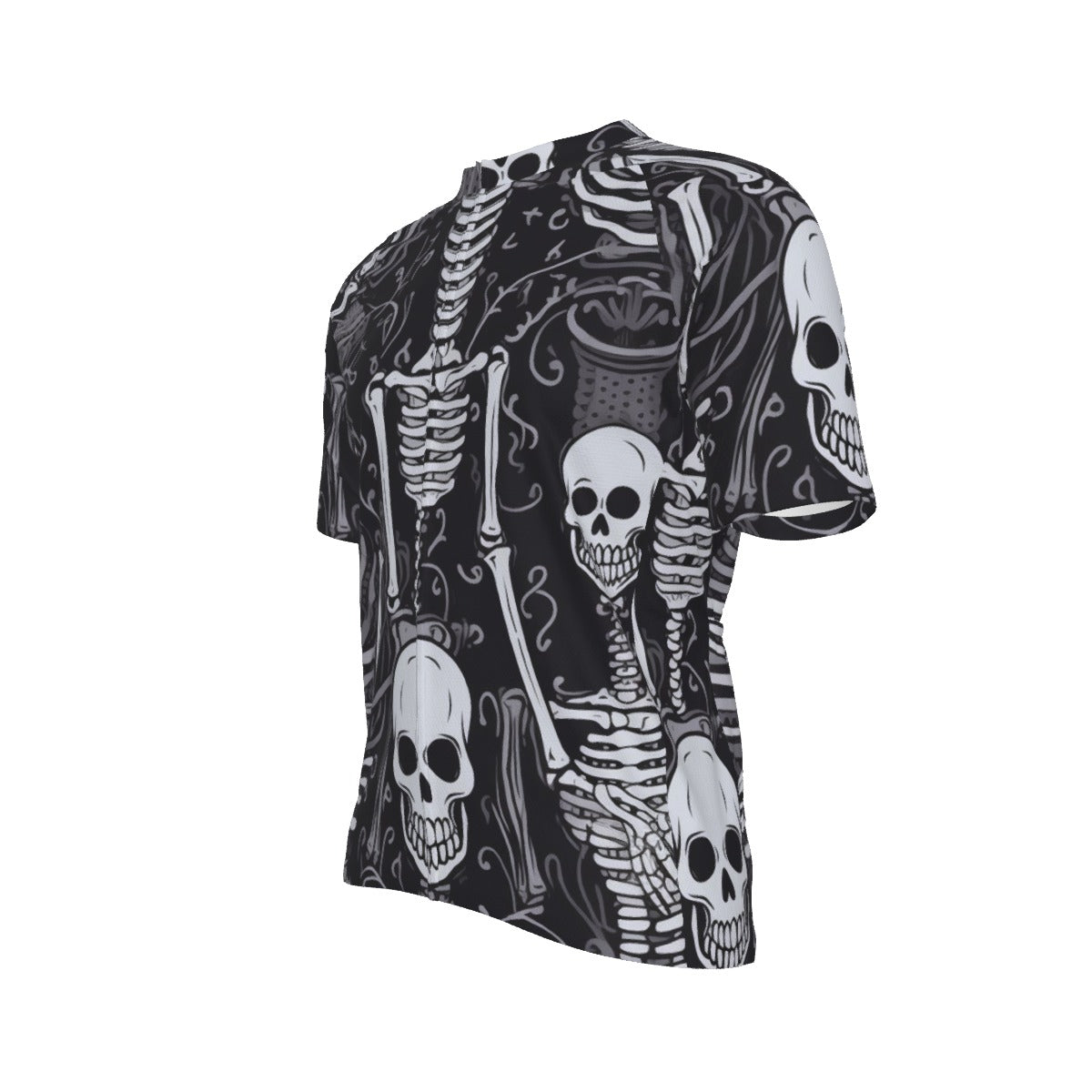 Cranial Inversion All-Over Print Raglan Men's Cycling Jersey