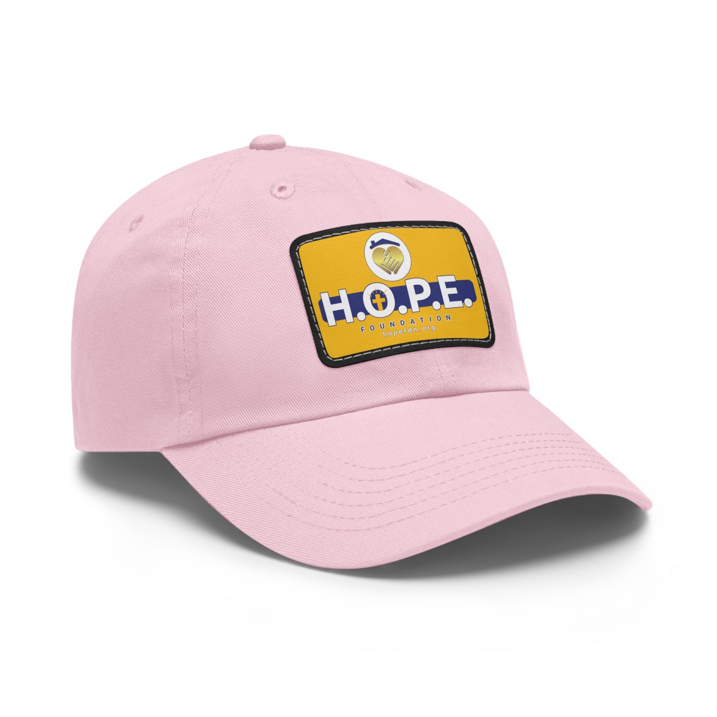 H.O.P.E. Foundation Dad Hat – Embroidered Patch Cap – Faith & Community Supporter Wear