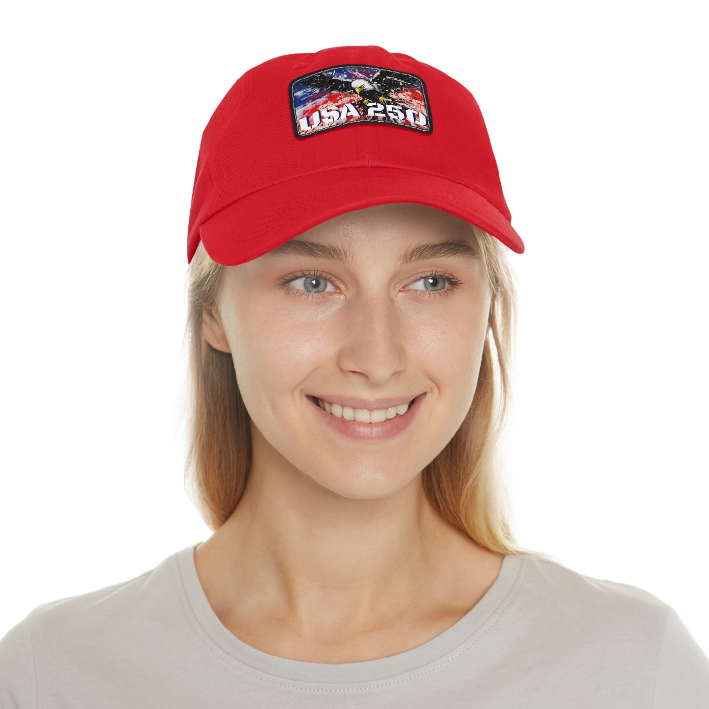 Patriotic USA 250 Eagle Dad Hat