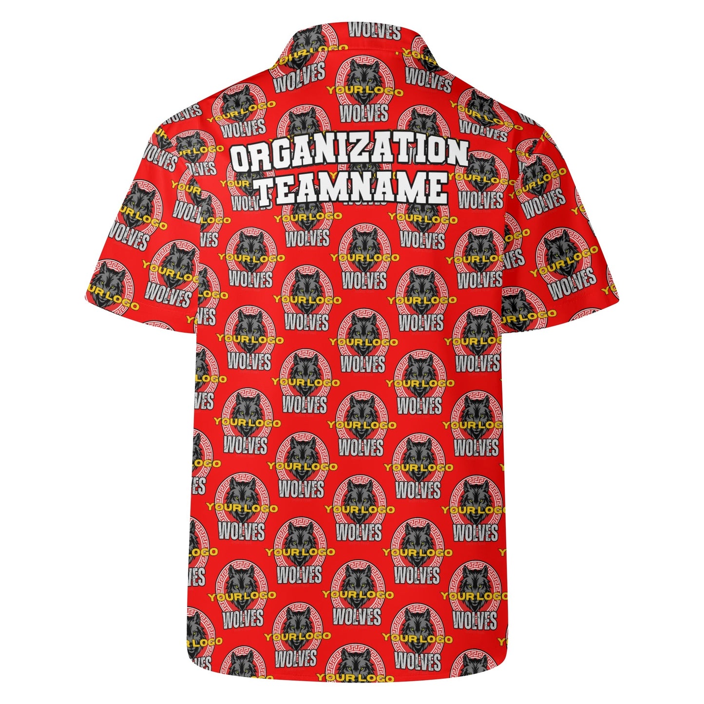 Custom LOGO Team Casual Hawaiian Shirt