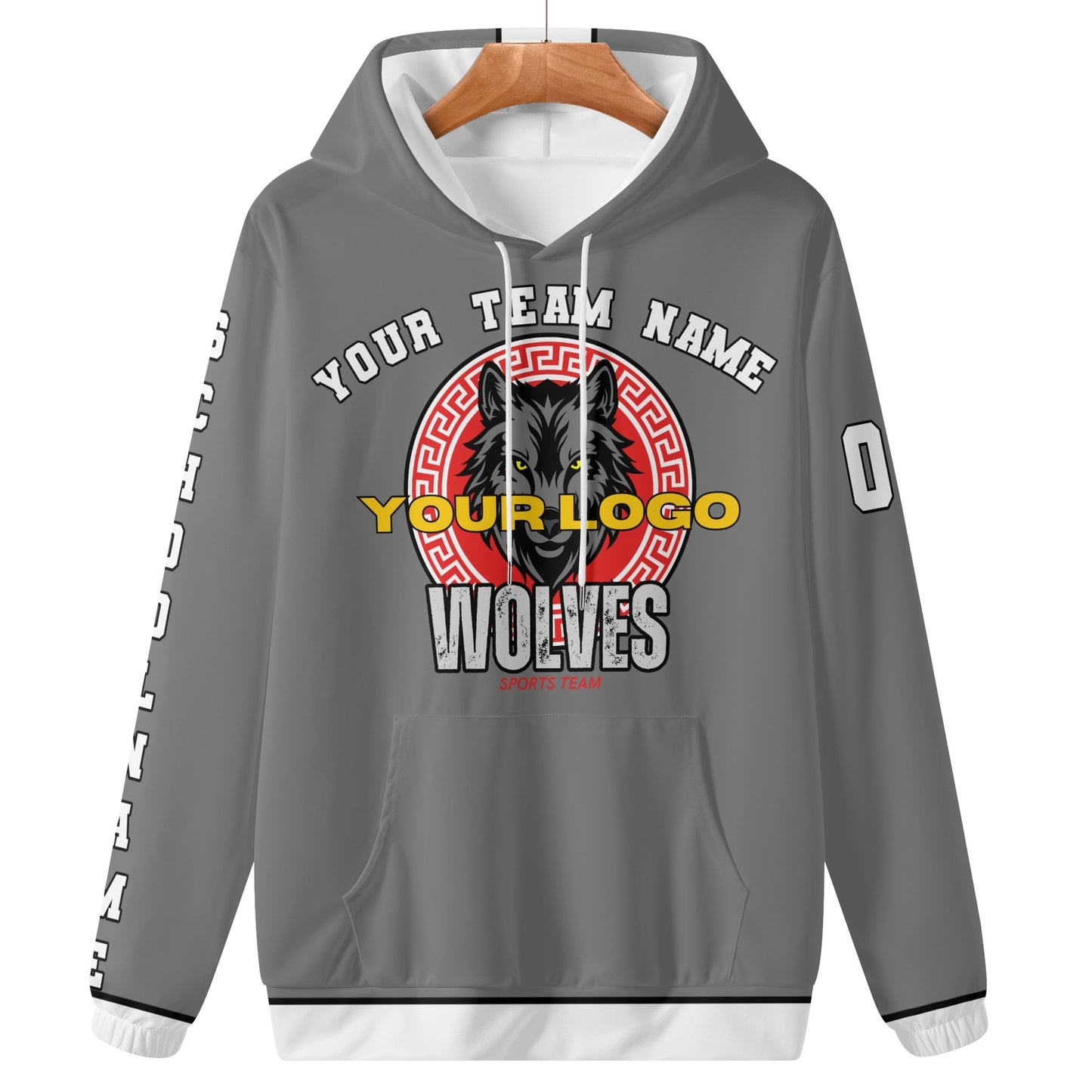 Personalized Unisex Lightweight Hoodie