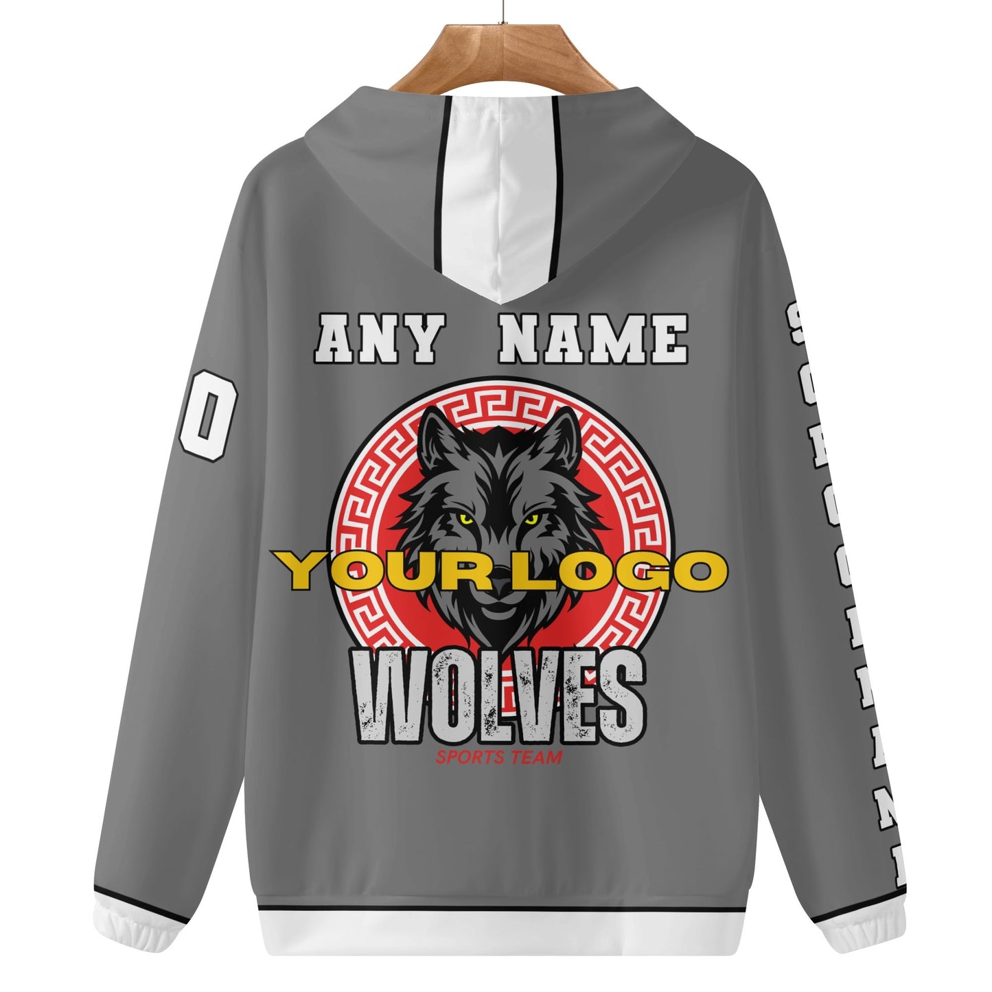 Personalized Unisex Lightweight Hoodie