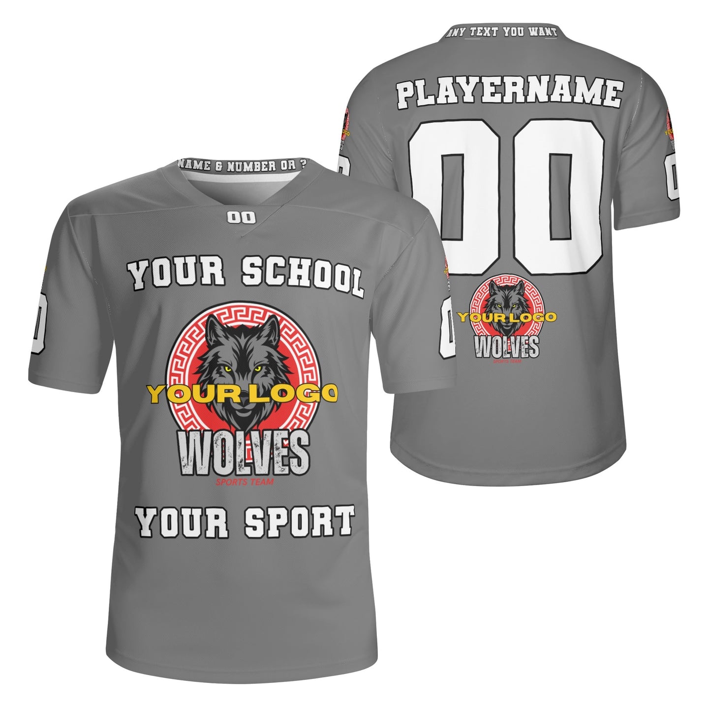 Personalized LOGO Custom Jersey with Custom Text