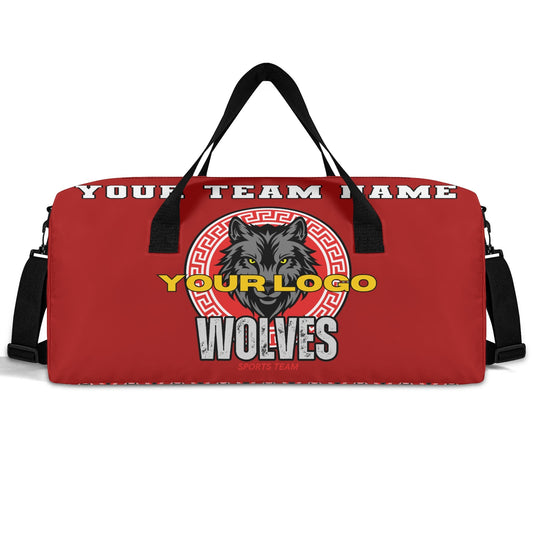 Custom Personalized Travel Duffel Sport Gym Tote Bag