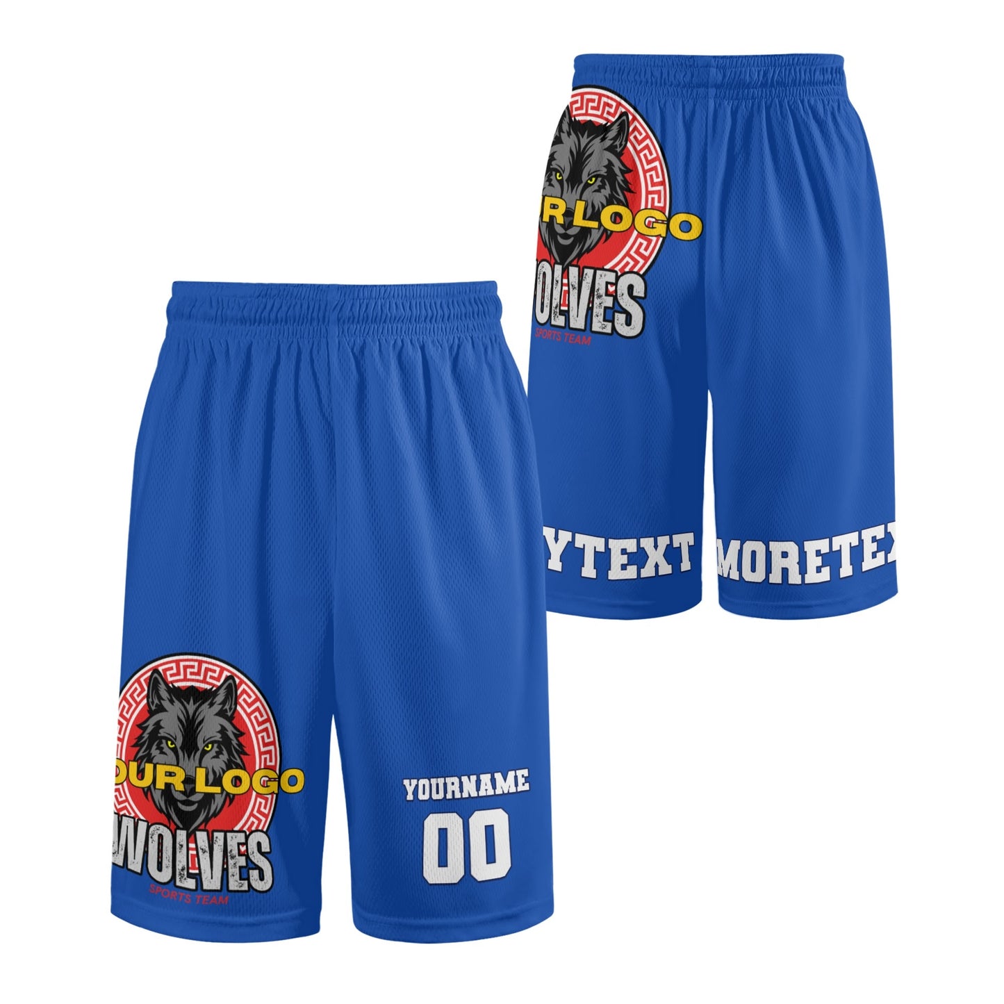 Custom Personalized Mesh Workout Shorts