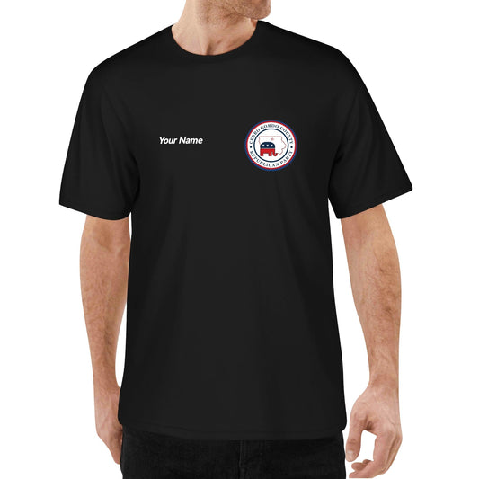 Cerro Gordo GOP Double Side Printed in US -Unisex Crew Neck Short Sleeve T Shirts