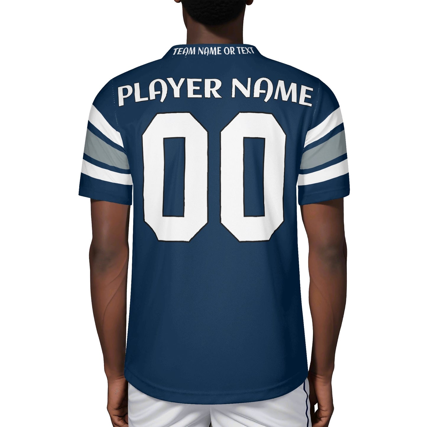 Dallas City Pride Navy/Silver Wordmark Jersey - Custom Name & Number - Quick-Dry Mesh