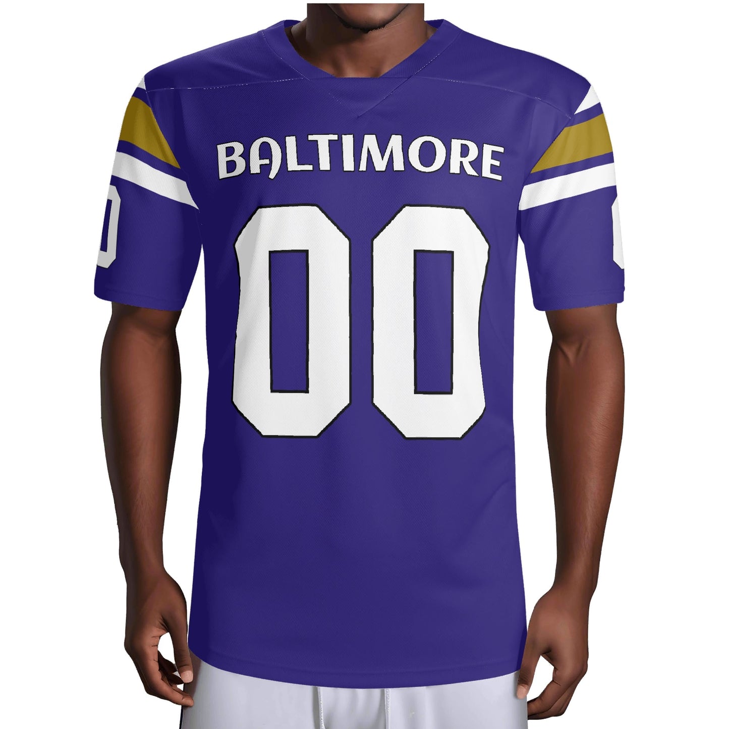 Purple Black City Pride Jersey - Custom Name & Number - Pro-Look Mesh
