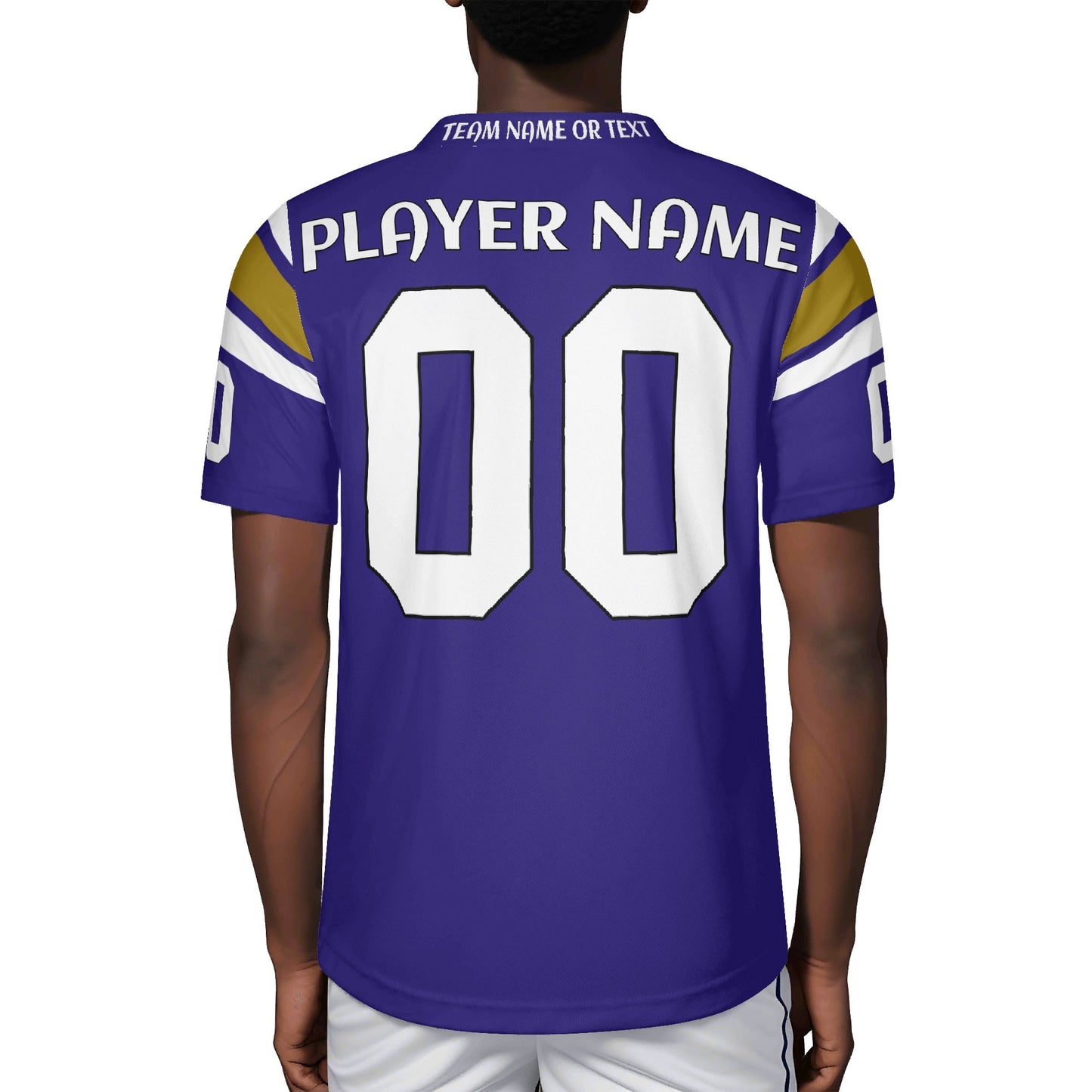 Purple Black City Pride Jersey - Custom Name & Number - Pro-Look Mesh