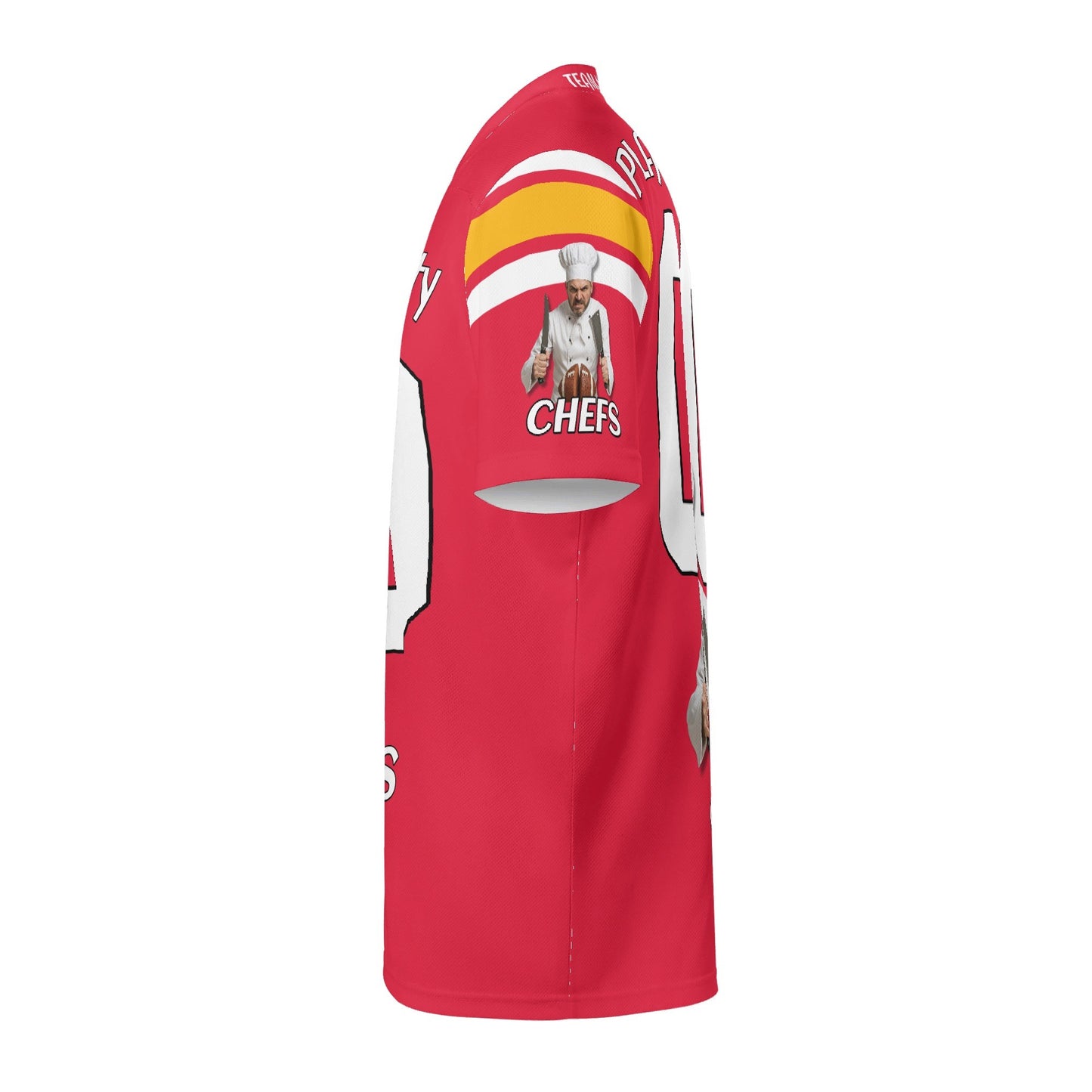 KC “Chefs” Parody Gridiron Jersey – Coach-Inspired, Personalized Name & Number (S–7XL)