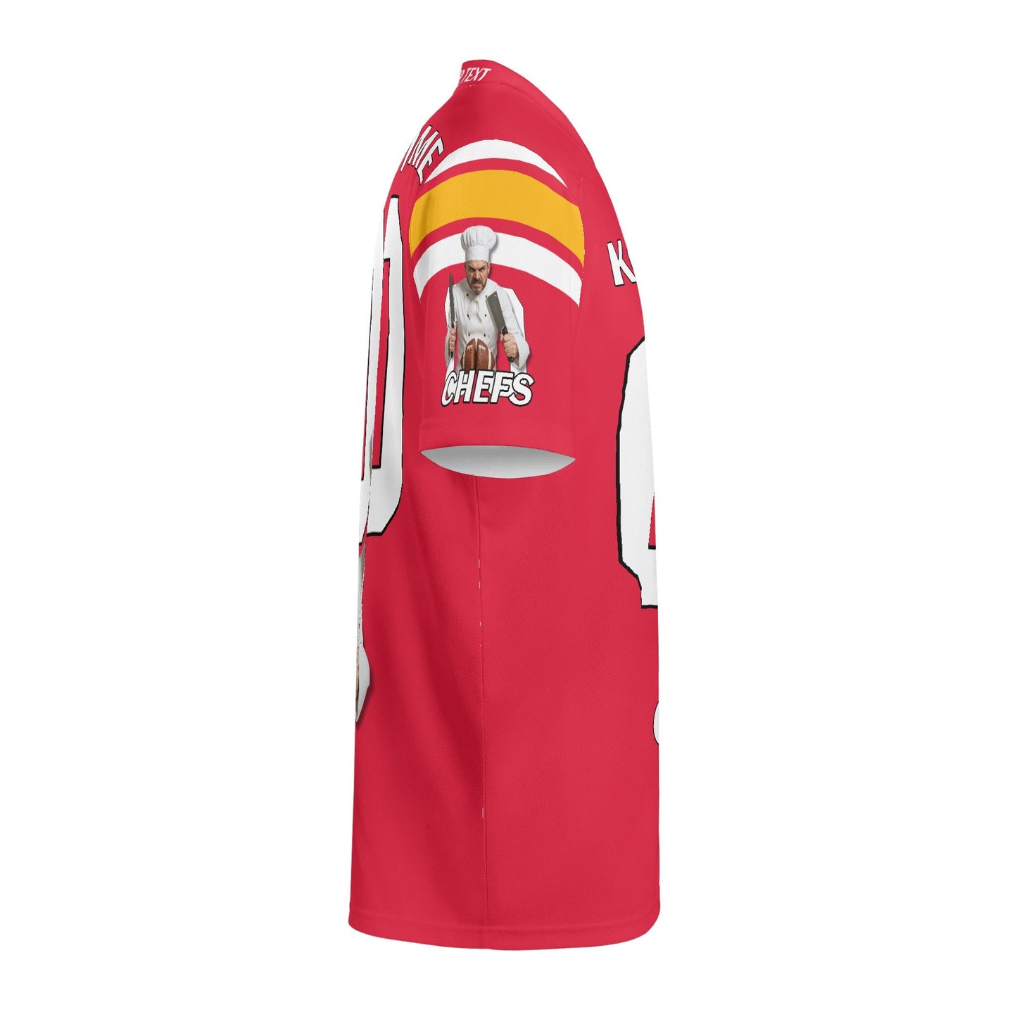 KC “Chefs” Parody Gridiron Jersey – Coach-Inspired, Personalized Name & Number (S–7XL)