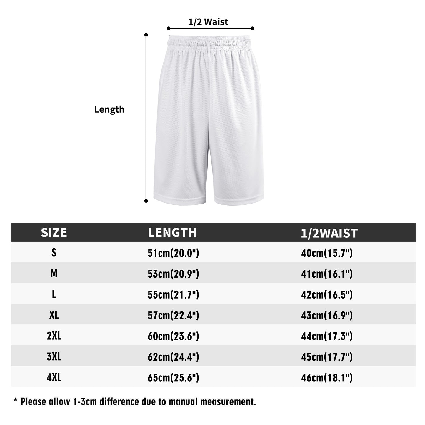 Custom Personalized Mesh Workout Shorts