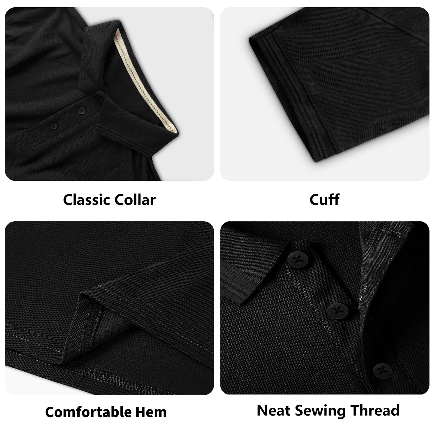 Cerro Gordo GOP Exec Committee Personalized US- Black Polo Shirt