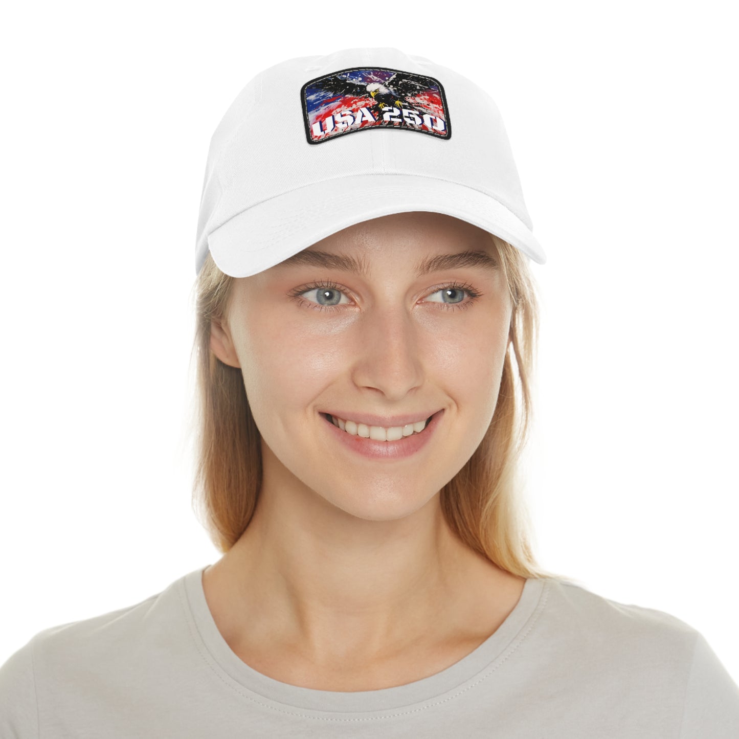 Patriotic USA 250 Eagle Dad Hat