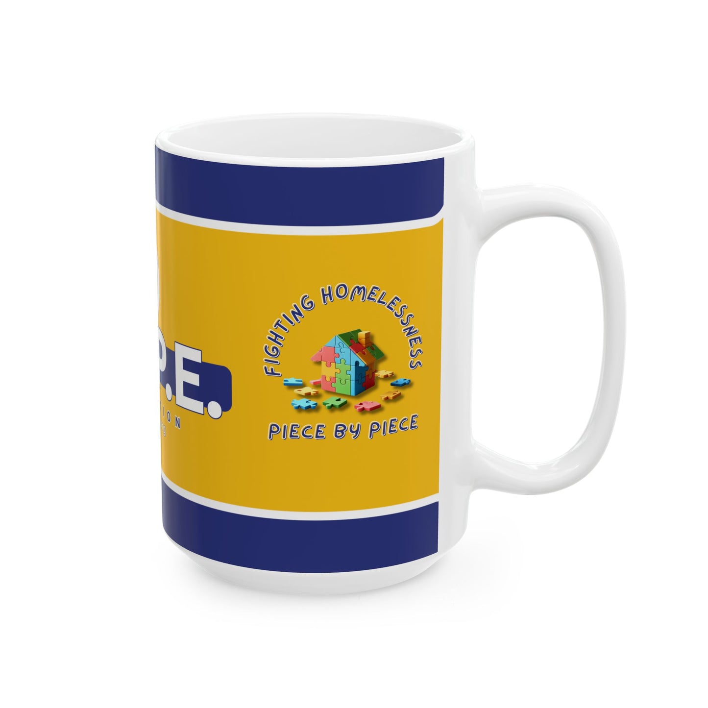 Inspirational Ceramic Mug for HOPE Supporters - Perfect for Gifts, Coffee Lovers, Fundraising, Charity Events, and Daily Inspiration