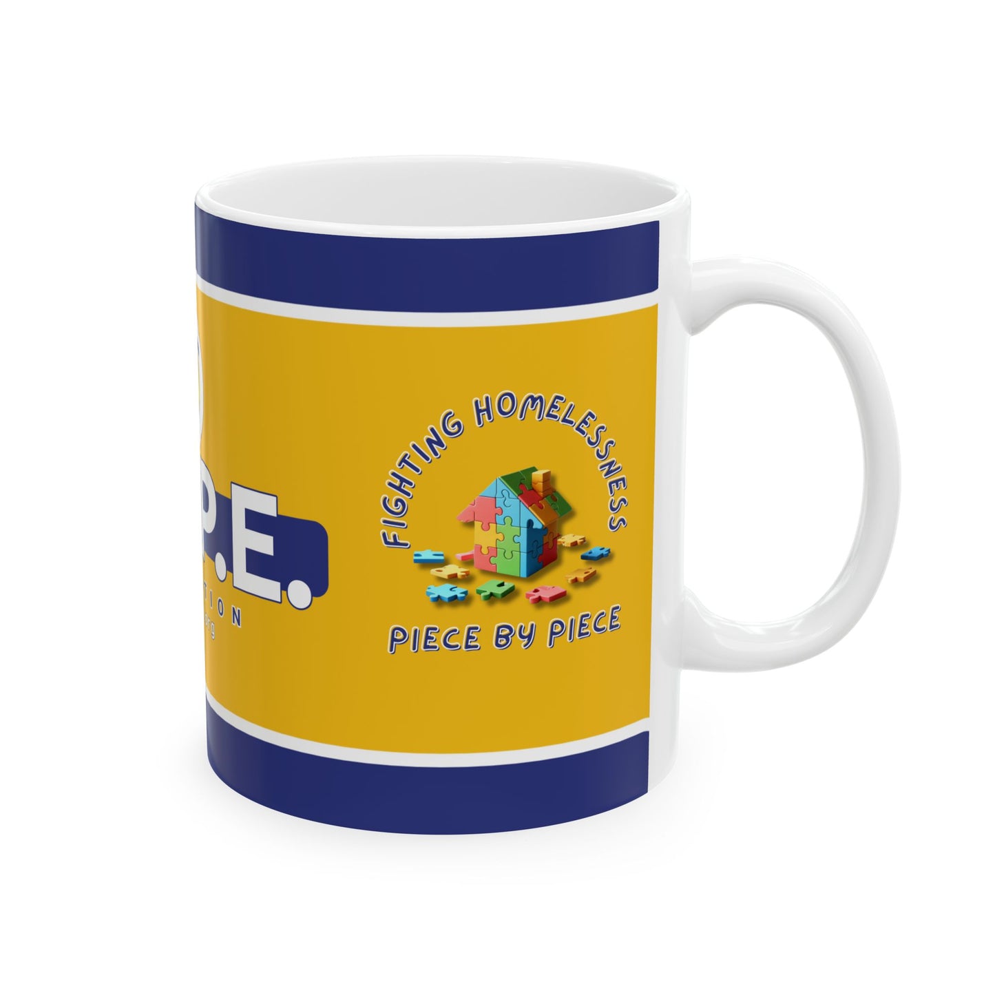 Inspirational Ceramic Mug for HOPE Supporters - Perfect for Gifts, Coffee Lovers, Fundraising, Charity Events, and Daily Inspiration