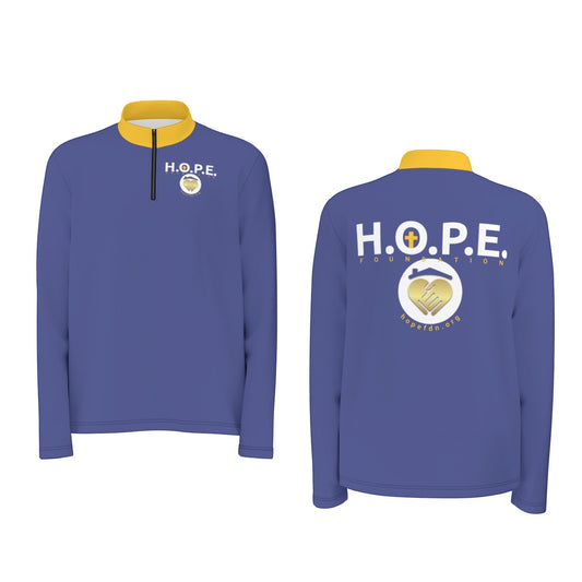 All-Over Print Men's Half Zip Pullover