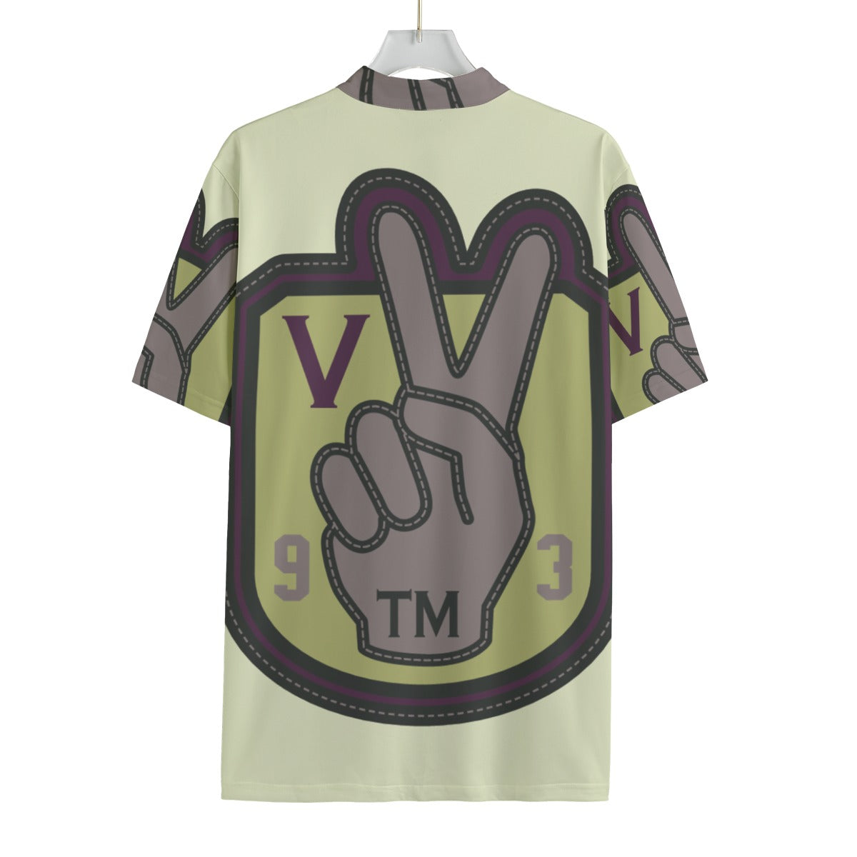 VICTORY All-over Print Men's MTB Jersey With Black Zipper