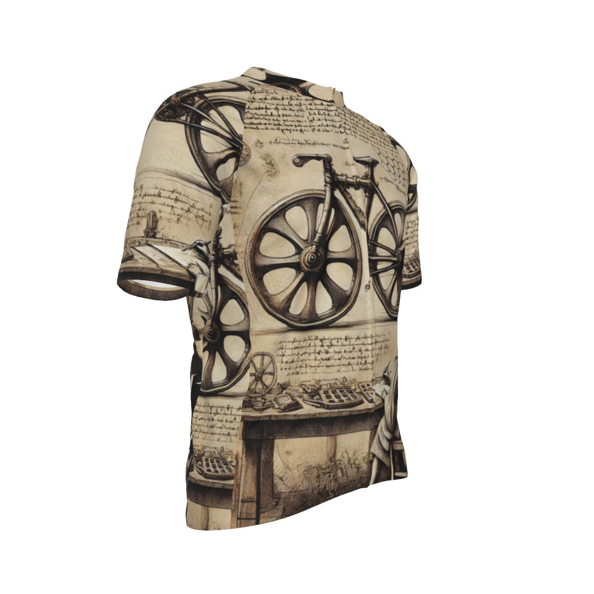 DaVinci Design All-Over Print Raglan Men's Cycling Jersey