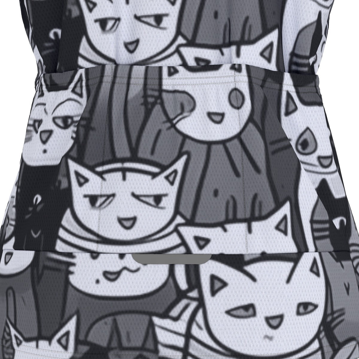 PURR-FECT RIDE All-Over Print Raglan Men's Cycling Jersey