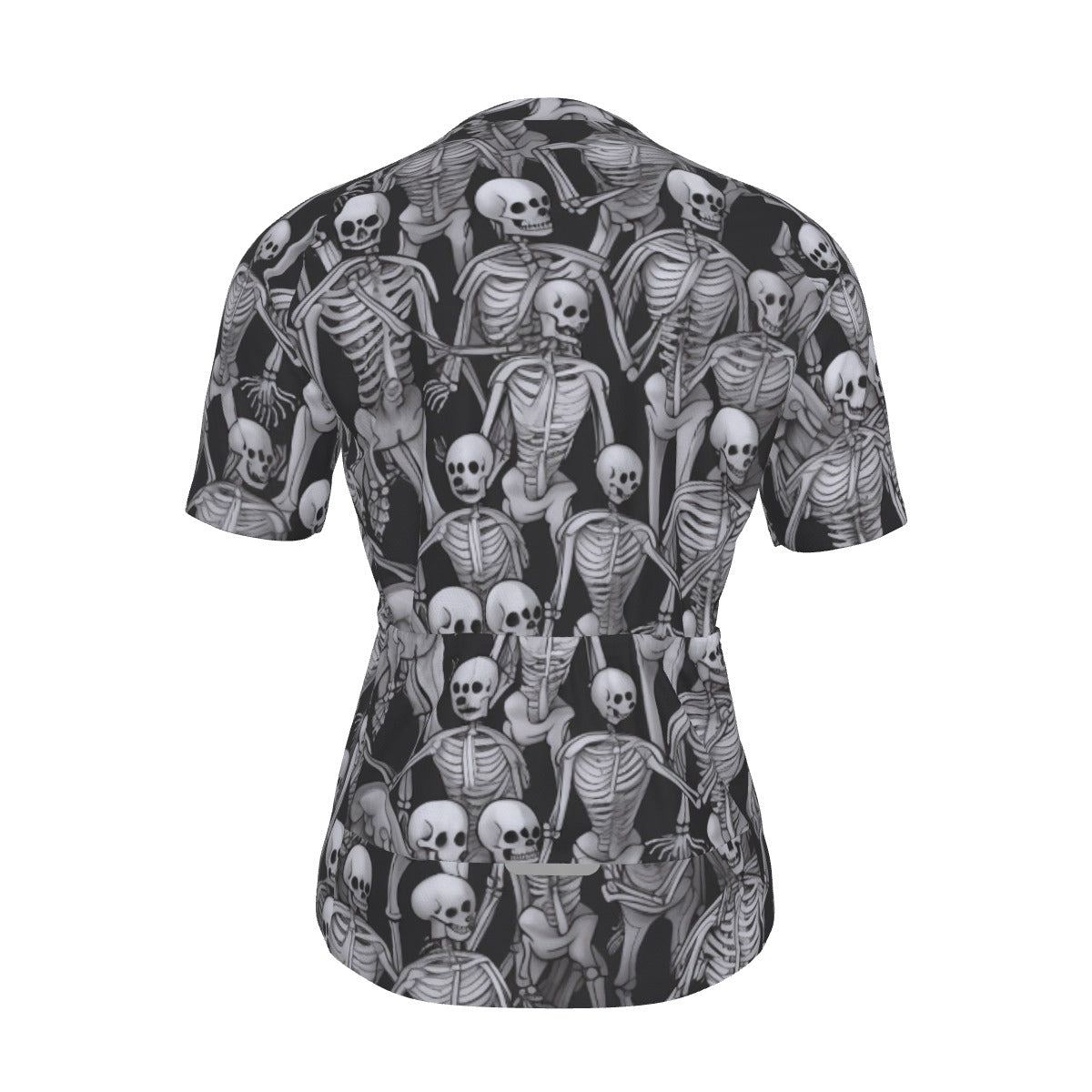 Skeleton Crew All-Over Print Raglan Men's Cycling Jersey