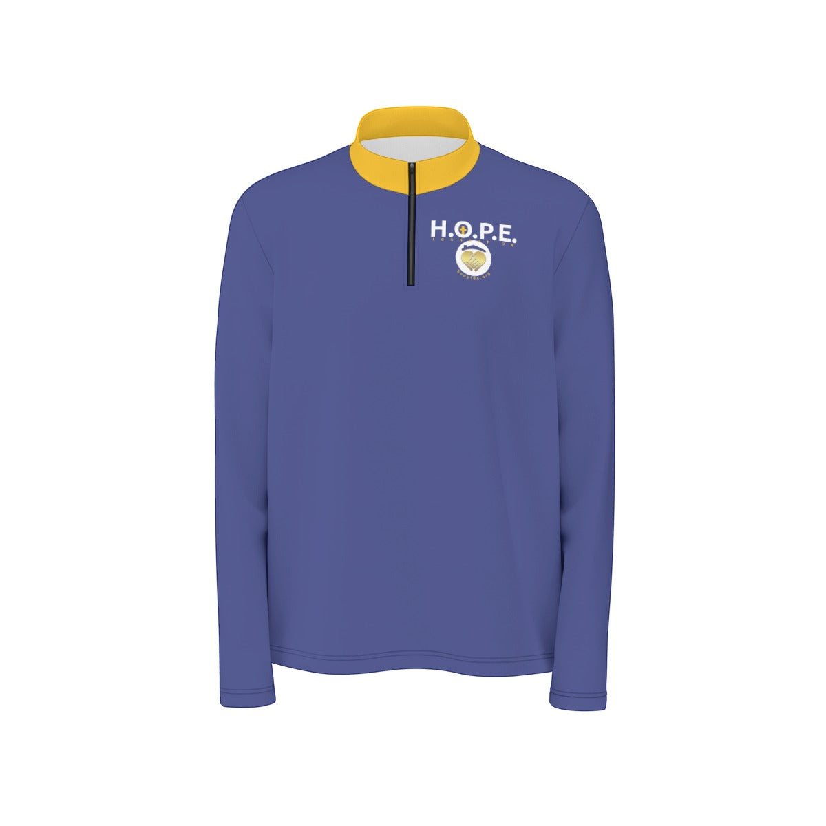 All-Over Print Men's Half Zip Pullover