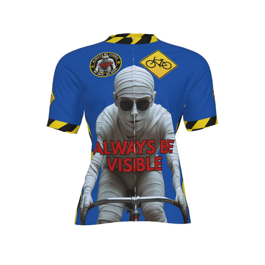 Always Visible Invisible Man All-Over Print Raglan Men's Cycling Jersey