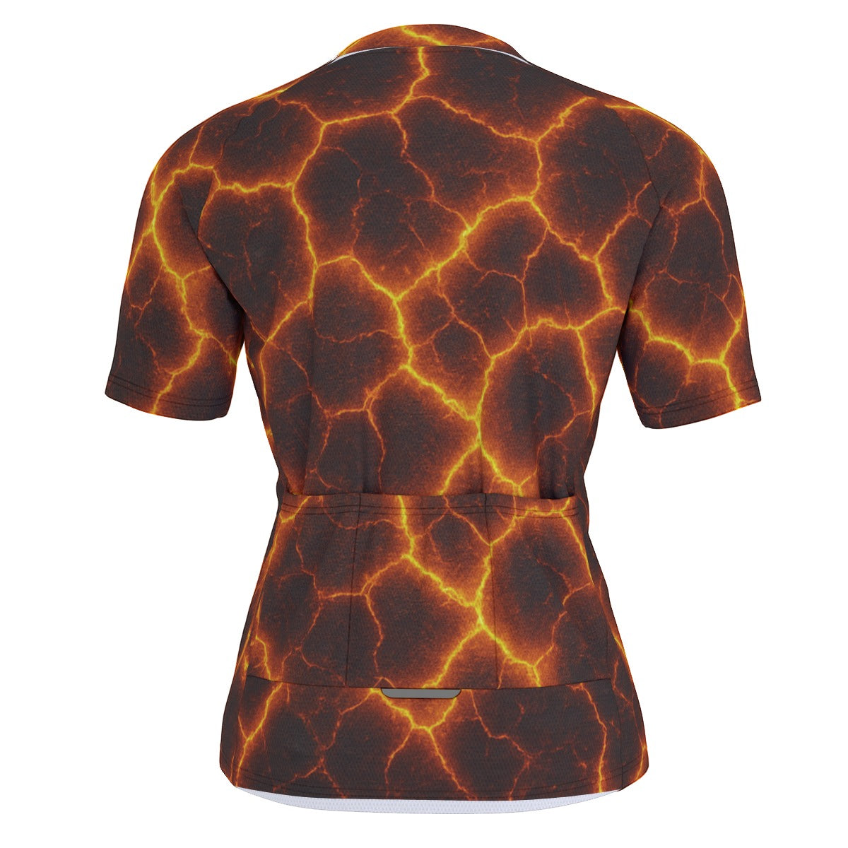 HOT LAVA All-Over Print Raglan Men's Cycling Jersey