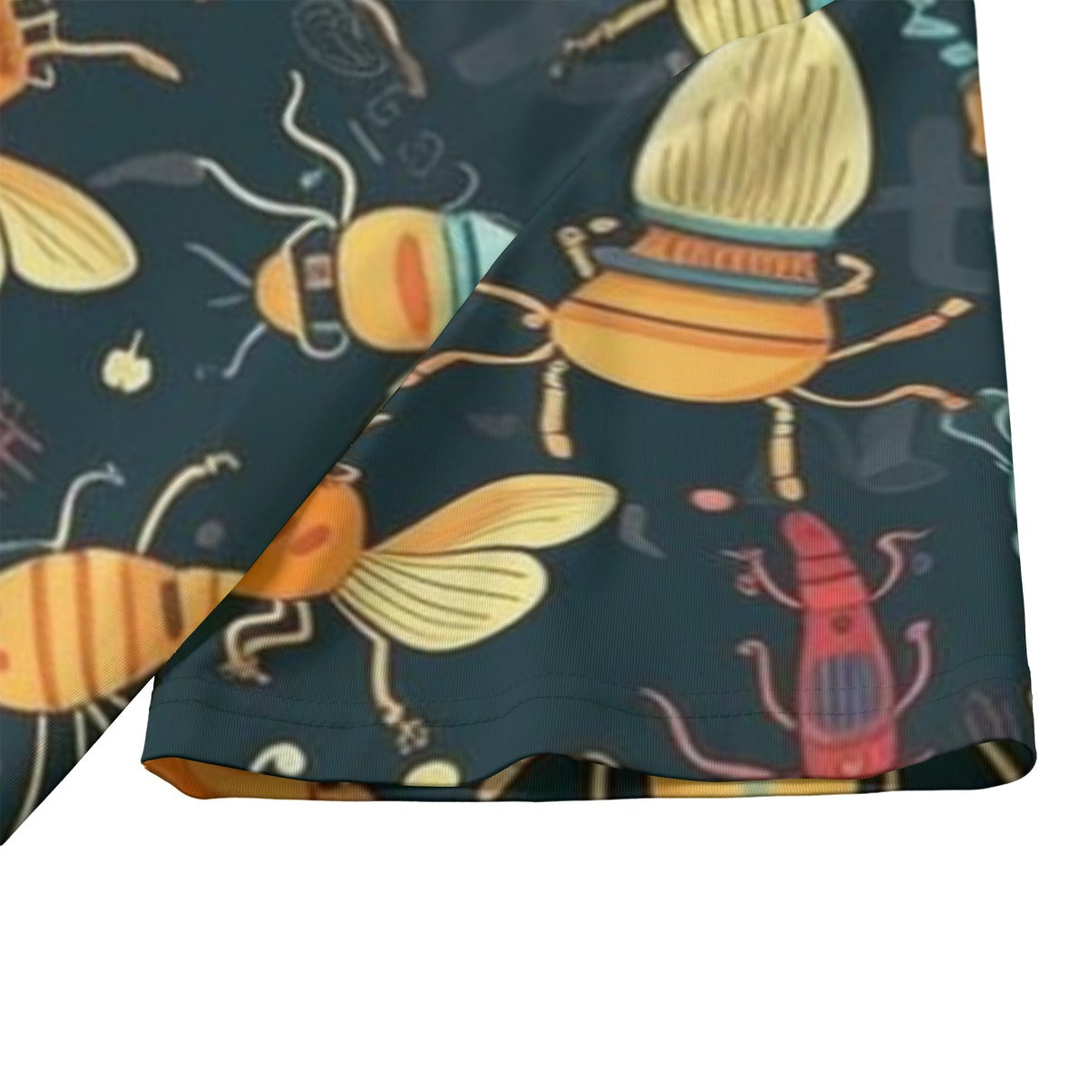 You BUG ME All-over Print Men's MTB Jersey With Black Zipper