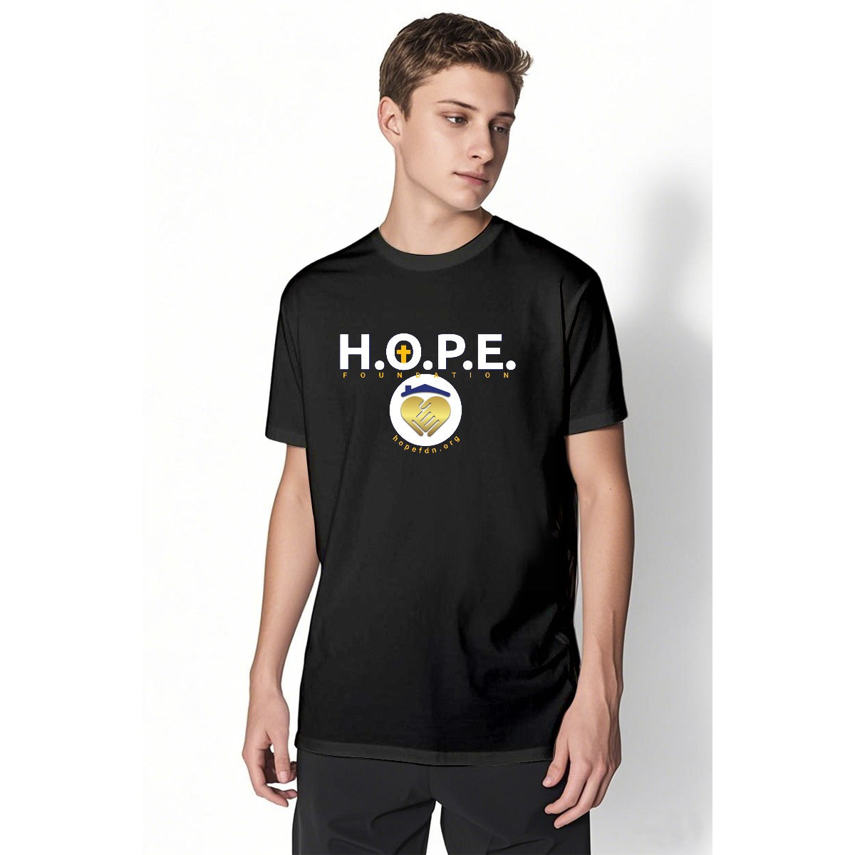 H.O.P.E. Foundation Youth T-shirt For The USA| 180GSM Front DTF