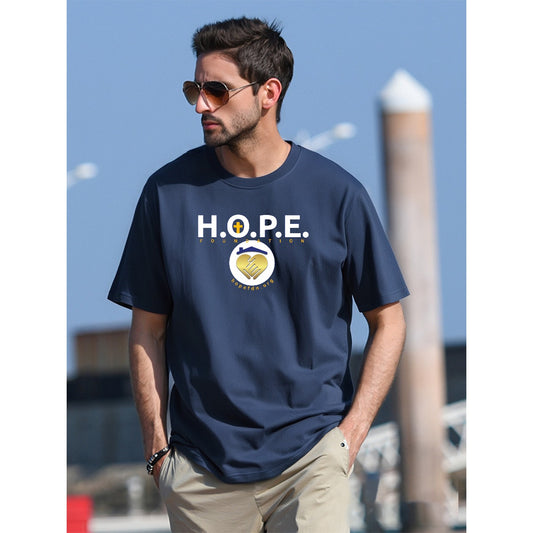 HOPE Unisex Front Print T-Shirt  For The USA|180GSM Front DTF