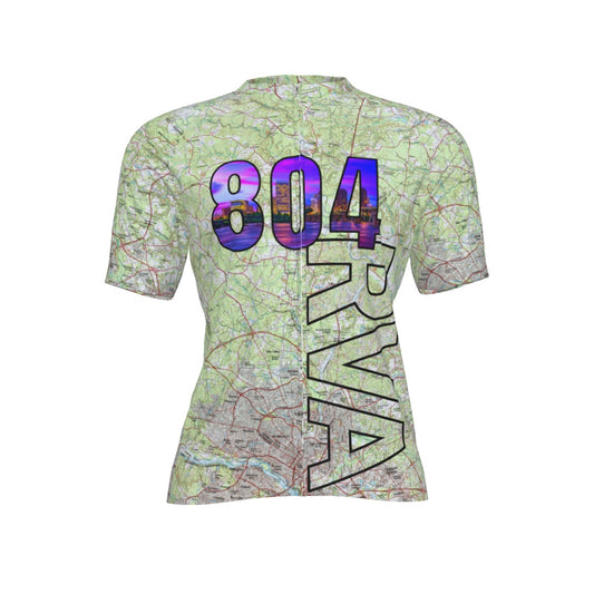 RVA/804 MAP All-Over Print Raglan Men's Cycling Jersey