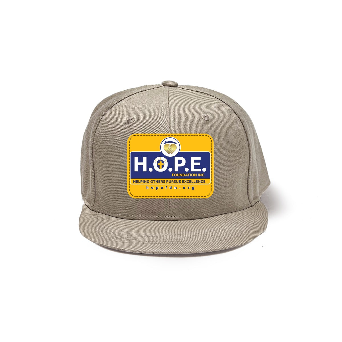 HOPE Foundation Snapback Hat with Metal Buckle