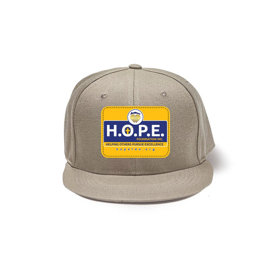 HOPE Foundation Snapback Hat with Metal Buckle