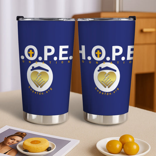 HOPE All Blue 20OZ Tumbler With Sliding Lid For The USA