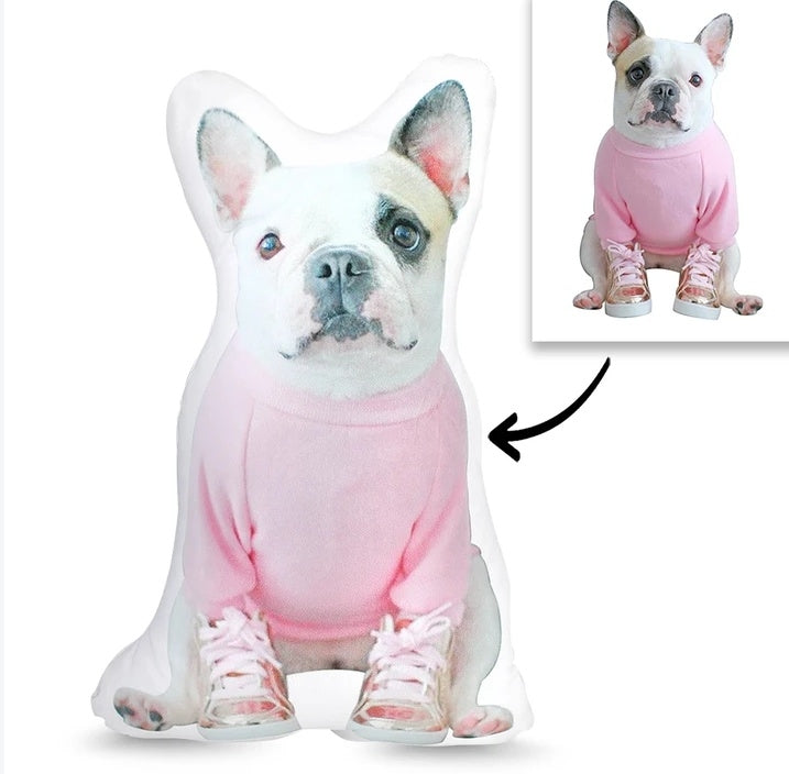 Custom Pet Pillow Personalized Picture Pillow Cat Shaped Pillow Decorative Pillow Pet Lover Gift Home Decor